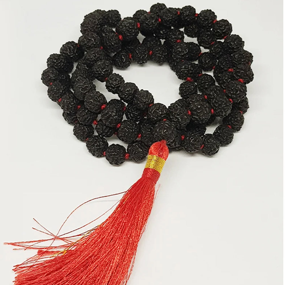 Black Rudraksha Mala