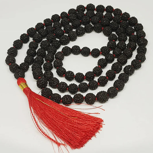 Black Rudraksha Mala