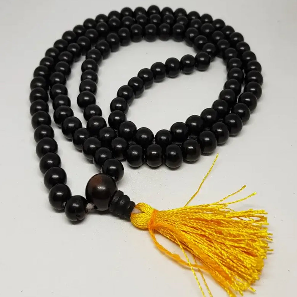 Ebony Mala /Karungali Mala 108+1