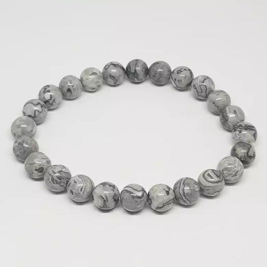 Grey Jasper Bracelet