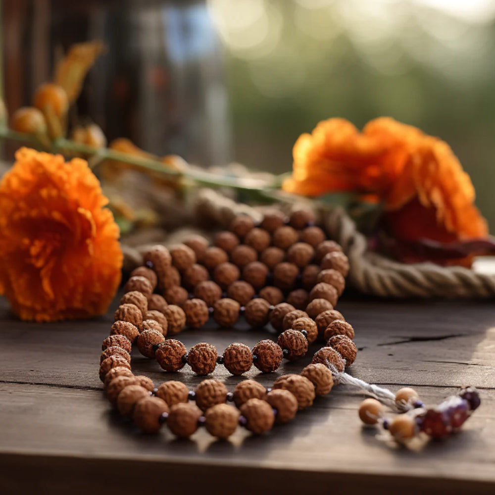 9 Mukhi Rudraksha Mala