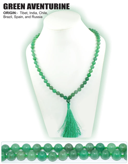 Green Aventurine Stone Mala