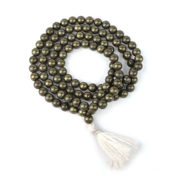 Natural Pyrite Mala