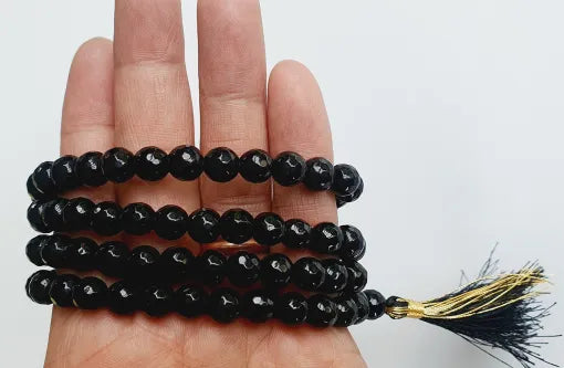 Black Jade Stone Mala