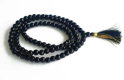 Black Jade Stone Mala