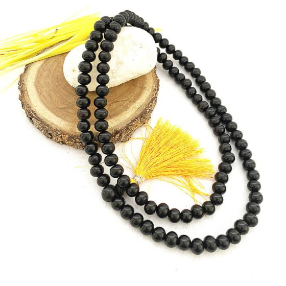 Ebony Mala /Karungali Mala 108+1