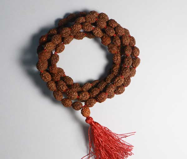 4 Mukhi  Rudraksha Mala