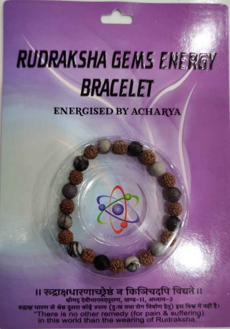 Rudraksha ratan energy Bracelet