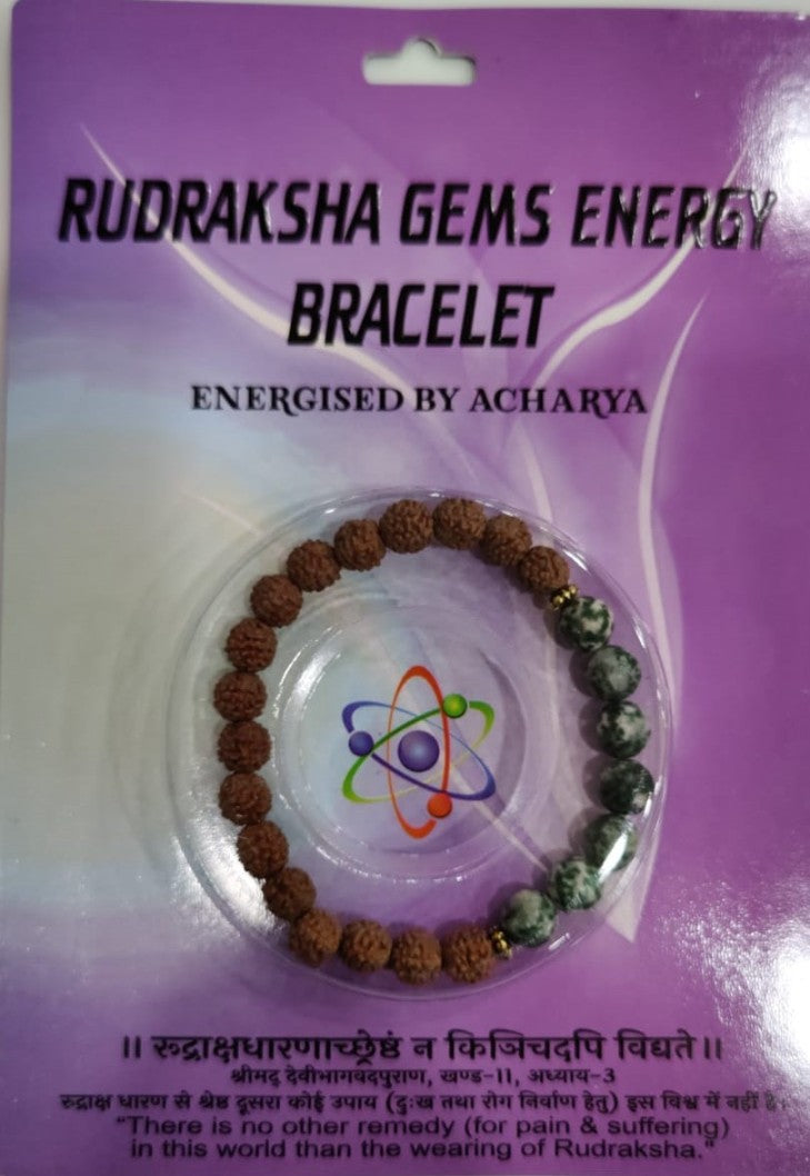 Rudraksha ratan energy Bracelet