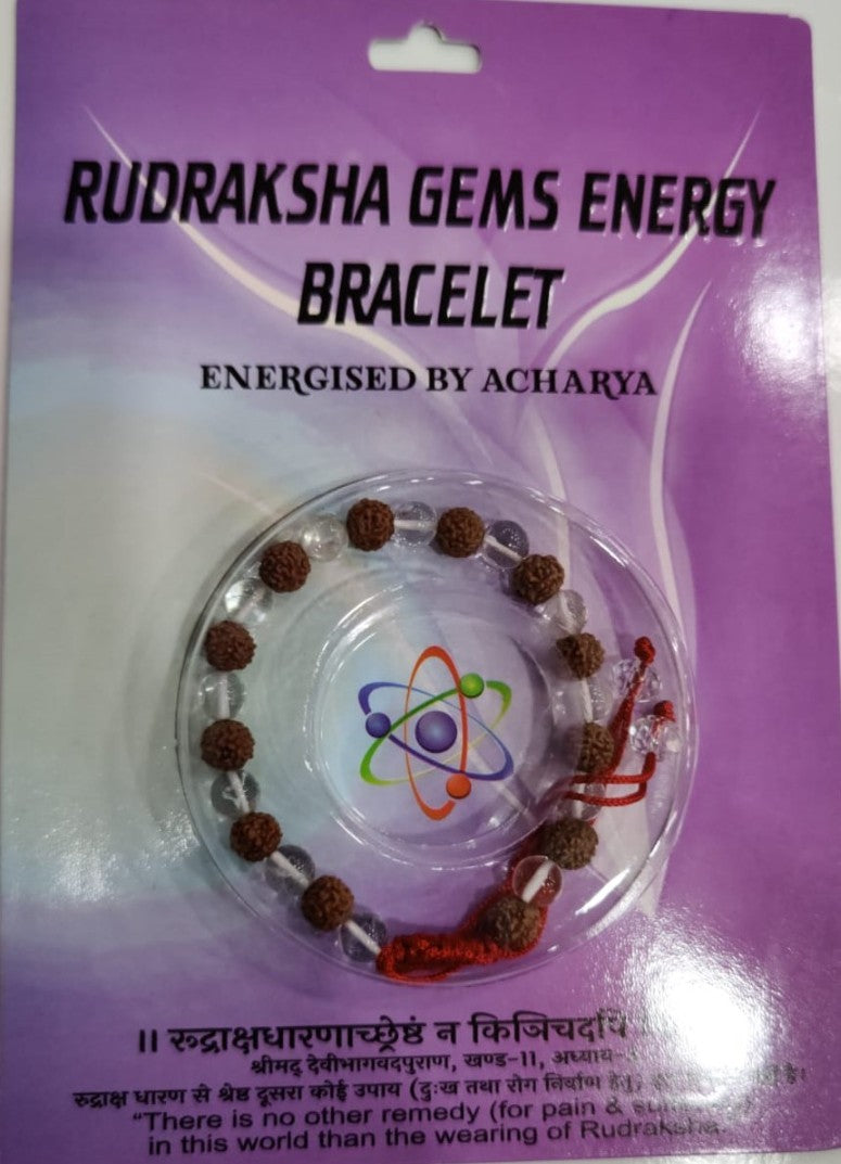 Rudraksha ratan energy Bracelet