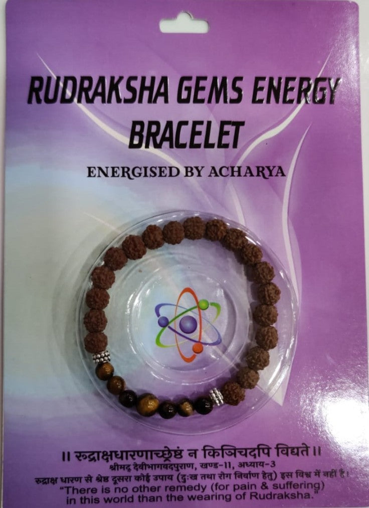 Rudraksha ratan energy Bracelet