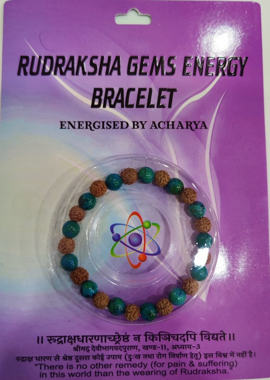 Rudraksha ratan energy Bracelet