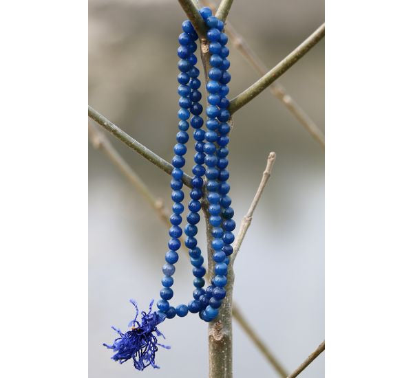 Blue Agate Hakik Stone Mala