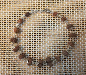 1-14 Mukhi Bracelet Silver Cap