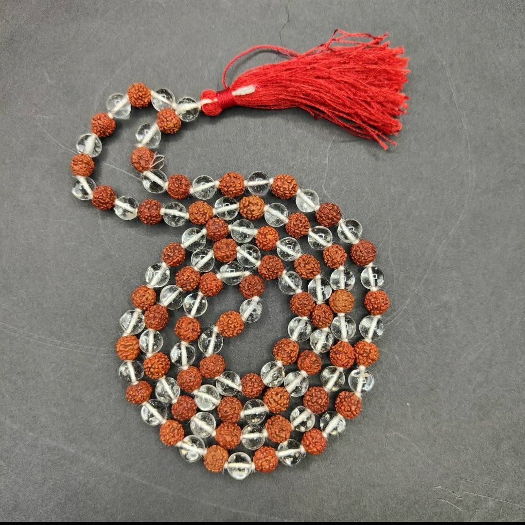 Spathik Rudraksha Mala