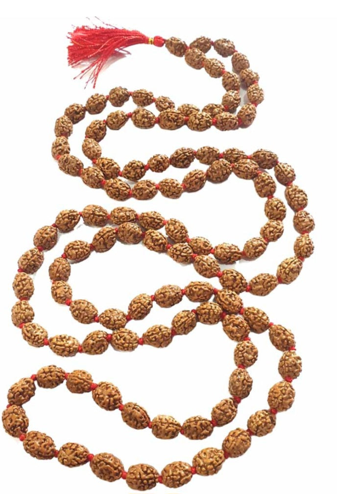 4 Mukhi  Rudraksha Mala