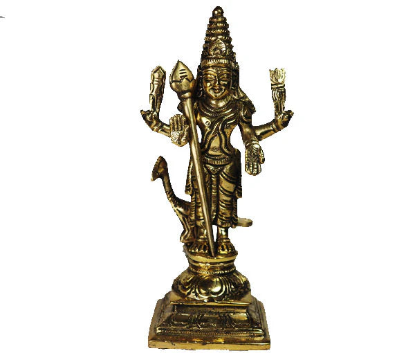 Karthikey (Murugan) Pure Antique Brass Idol