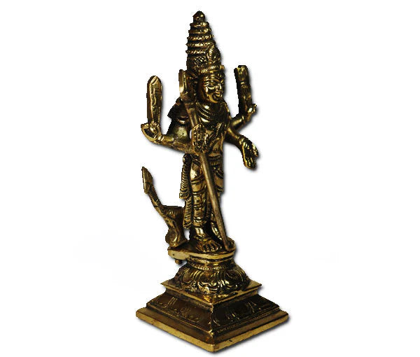 Karthikey (Murugan) Pure Antique Brass Idol