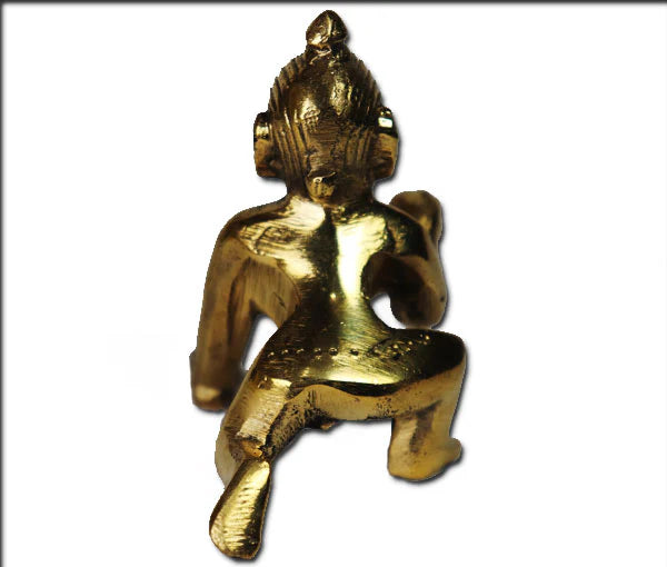 Laddu Gopal Pure Brass Idol