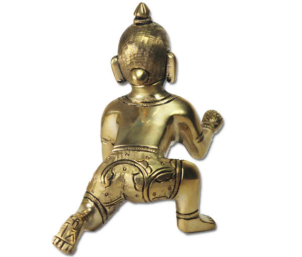 Laddu Gopal Brass Idol