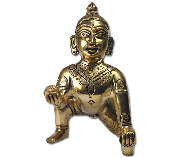 Laddu Gopal Brass Idol