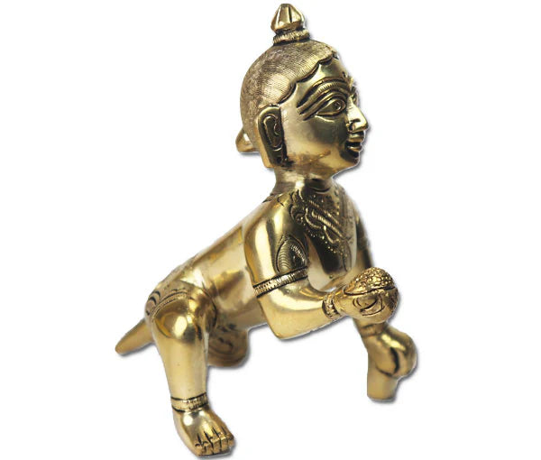 Laddu Gopal Brass Idol