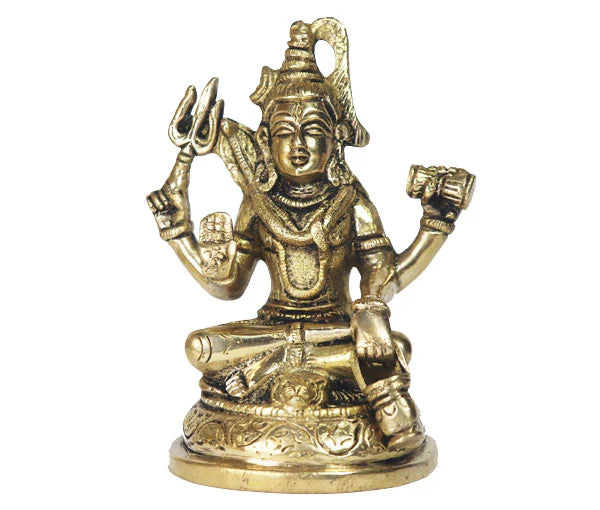 Lord Shiva's Antique brass Idol