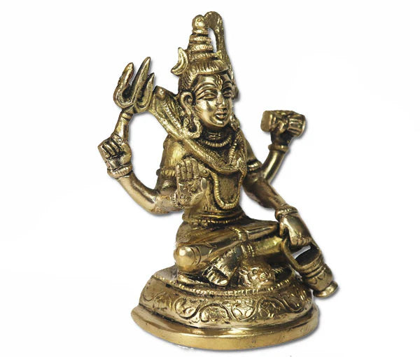 Lord Shiva's Antique brass Idol