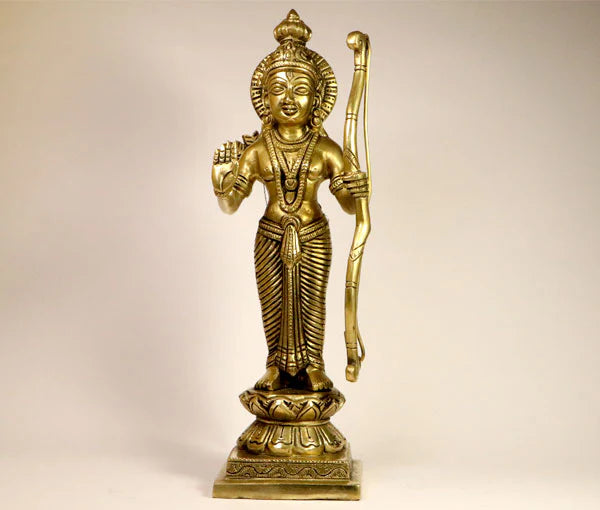 Ram Darbaar Pure Brass idol(6 Kgs)